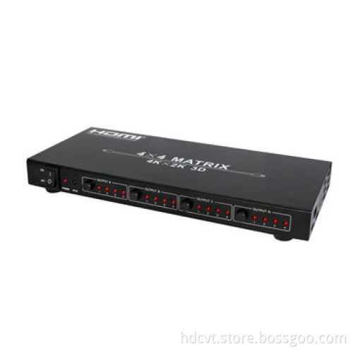 HDMI Matrix, 4 x 4, 4*2K and HDMI 1.4